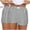 Gray, variant on Rezuofi 1 Pcs Women Pajamas Shorts Y2k Elastic Waist Plaid Boxer Shorts Cute Gingham Sleep Lounge Shorts Bottoms