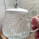 thumbnail image 1 of Bear Mark Glass Water Cup Glacier Bubble Teacup Household Flower Teacup Glass Hammer Handle Cup, 1 of 5