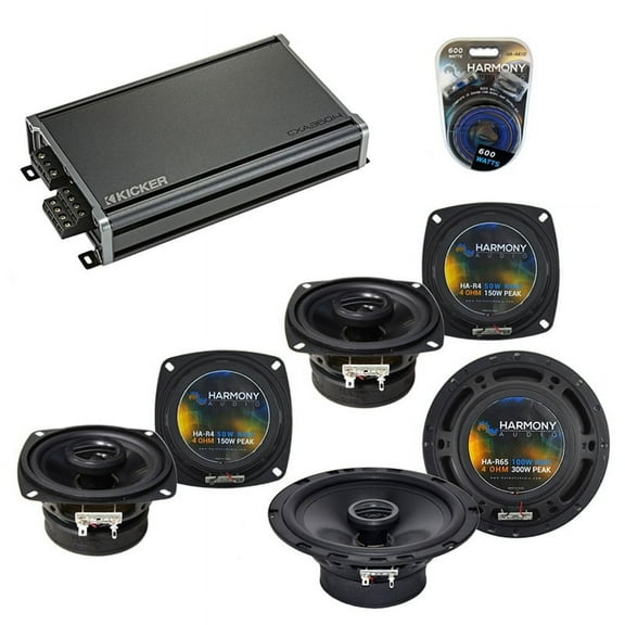 Fits Chevy SSR 2003-2006 Factory Speaker Upgrade Harmony R65 (2)R4 & CXA360.4