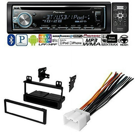 CAR CD STEREO RECEIVER DASH INSTALL MOUNTING KIT WIRE HARNESS FORD LINCOLN MERCURY