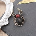 thumbnail image 3 of GKNET Insect Spider Brooch with Rhinestones and Realistic Insect Pin, 3 of 7