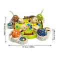 thumbnail image 3 of Hungry Dinosaur Board Game with 24 Beads, Interactive Tabletop Feeding Game for Multiplayer Fun, Animal Themed Bean Eating Challenge, Game Night Activity, 3 of 8