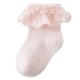 thumbnail image 3 of 4 Uds calcetines de niña bebé calcetines con volantes súper suaves calcetines de encaje para niñas calcetines bonitos con volantes para niñas de 3 a 5 años, 3 of 5