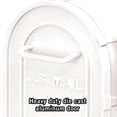 thumbnail image 4 of Buzón Salsbury Industries 4850WHT Heavy Duty Rural, 4 of 4
