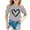 Grey, variant on WMQPNNS Girls Short Sleeved Shirts Girls Casual Tops Size 12-14 Casual Soft Crew Neck T-Shirts Fashion Blouse Bow Heart Cute Print Summer Graphic Tee, Size 3-4 Years, Pink
