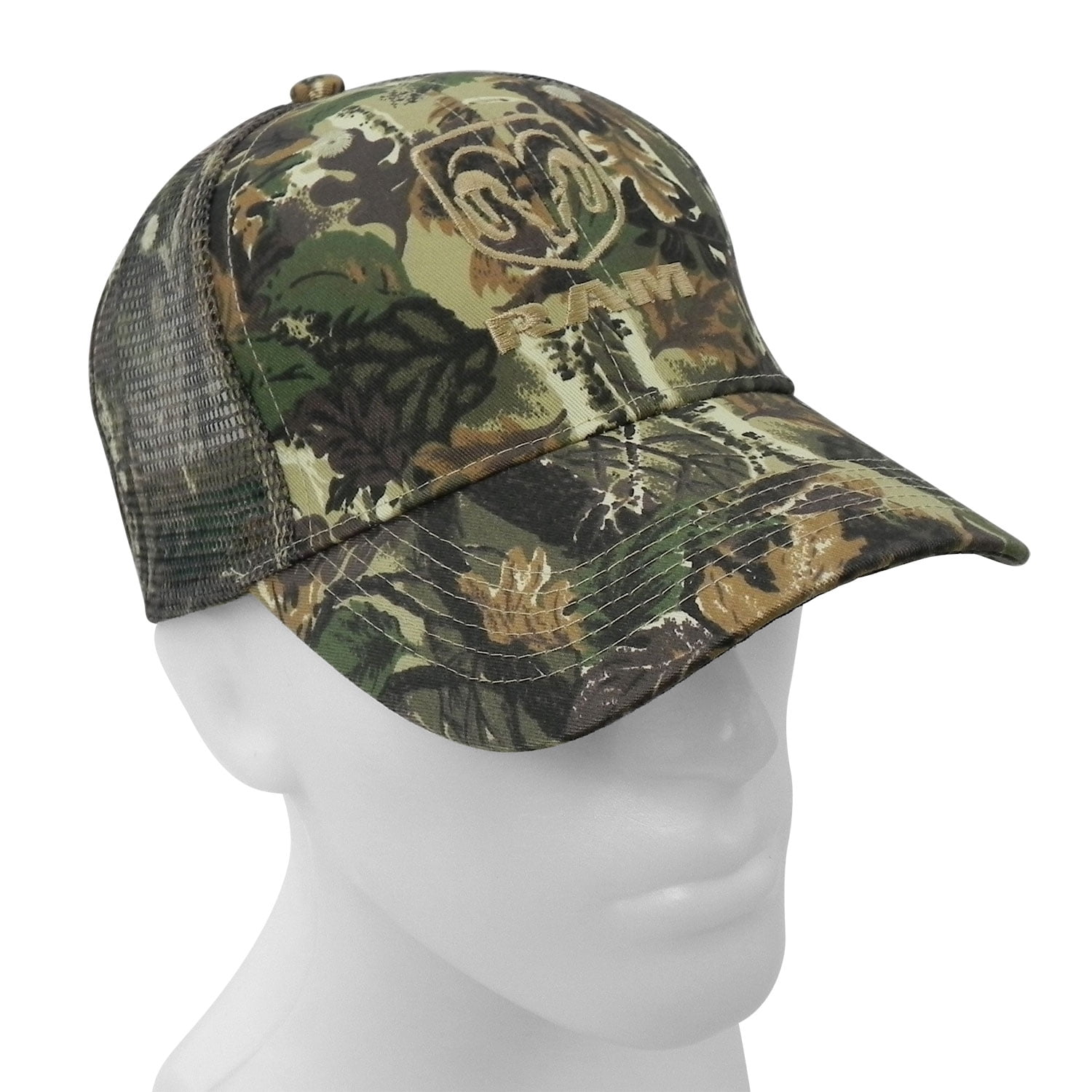 Dodge Hemi Grab Life By The Horns Camouflage Meshback Adjustable Cap Hat 