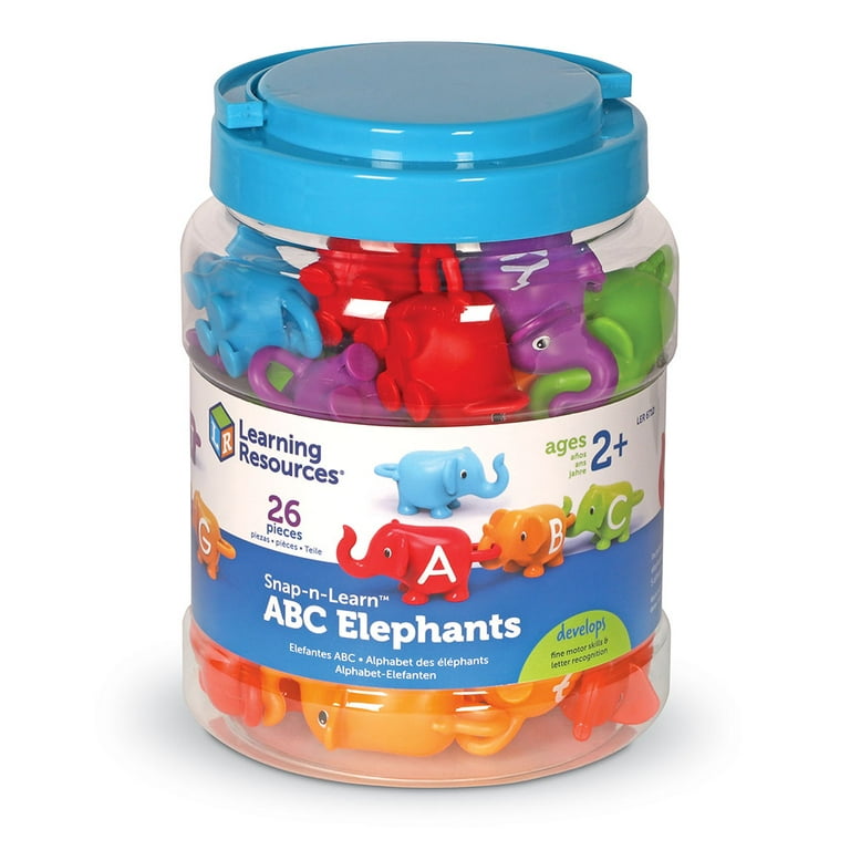 Learning Resources Snap-n-Learn ABC Elephants, Educational