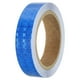thumbnail image 1 of Uxcell 1 rollo de cinta reflectante, cinta reflectante impermeable, cinta de advertencia de seguridad, reflector para camiones y coches, azul, 1 pulgada x 33 pies, 1 of 7