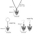thumbnail image 3 of Shovel Drop Earrings For Creative Pendant Hanging Gift Alloy School Bag Keychain, 3 of 5