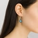 thumbnail image 3 of Vintage Pendientes de Turquesa para Adolescentes Minimalista Cuff Piercing Studs Pendientes de moda, 3 of 8