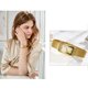 thumbnail image 4 of On Sale! Womens Watches Women's Watch Women's Rose Square Watch Minimalist Business Watch Women's Junior High Sense Shenzhen Watch Mothers Day Gift for Grilfriend,Gold Buy 2 Save 10%, 4 of 4