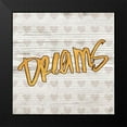 thumbnail image 2 of SD Graphics Studio 12x12 Black Modern Framed Museum Art Print Titled - Dreams, 2 of 5