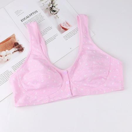

Kayannuo Bras For Women Clearance Womens Plue Size Full Cup No Steel Ring Cotton Breathable Underwear