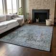 thumbnail image 6 of Addison Rugs Mayfield Washable Transitional Abstract Gray Rectangle Rug, 10' x 14', 6 of 6