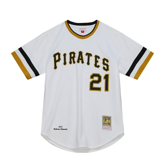 Men's Mitchell & Ness Roberto Clemente White Pittsburgh Pirates Cooperstown Collection Authentic Jersey