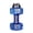 Blue, variant on YIFAEUX 500/1500/2200/2600ML Dumbbell Sports Water Bottle Clear Portable Arm Strength Training Workout Water Drinking Cup Home Gym Fitness Equipment