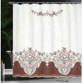 thumbnail image 4 of Ambesonne Vintage Shower Curtain, Floral Persian Design, 69"Wx70"L, Beige Brown, 4 of 5