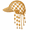 Golden Floral, variant on Hand-Crocheted Sunflower Baseball Cap Bohemian Tassel Bell Hat, Women's Hollow-Out Floral Crochet Cap with Adjustable Back Tie for Festival Vacation Travel Summer Outfits