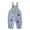 Light Blue, variant on Happy Cherry Baby Denim Overalls Toddler Dungrees Kids Girls Boys Loose Romper Jumpsuit
