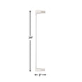 thumbnail image 2 of MidWest Homes for Pets Steel Pet Gate Extension, 3" Wide x 29" High, Soft White, 2 of 3