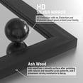 thumbnail image 4 of PAIHOME 24"x36" Black Farmhouse Mirror for Bathroom, Wood Framed Rectangle Bathroom Mirror, Anti-Rust, Hangs Horizontally and Vertically for Vanity, 4 of 7