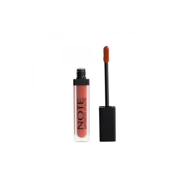Note Cosmetics Mattemoist Lipgloss Semi Matte Satin Finish Liquid Lipstick-402 Mat Nude