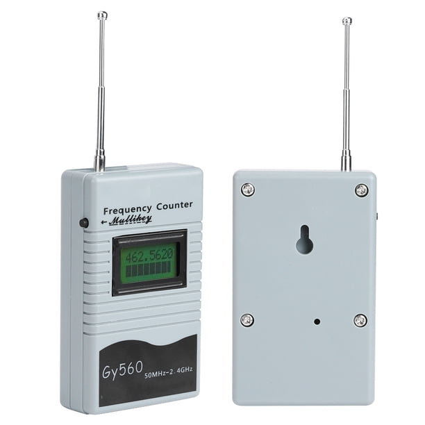 Portable Frequency Counter Radio Frequency Counter Frequency Measuring Tool GY560 50Mhz To 2.4Ghz Portable Frequency Counter Two Way Radio Frequency Measuring Tool For Car Boat ANGGREK Otros