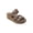Solid Brown Suede, variant on Women's Soleil Wedge Solid Bone