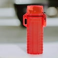 thumbnail image 3 of LEORX Plastic Lighter Cover for Outdoor Enthusiasts Red 1Pcs, 3 of 8