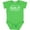 Apple Green, variant on From Santa Fe New Mexico in White Distressed Text Boys or Girls Baby Bodysuit