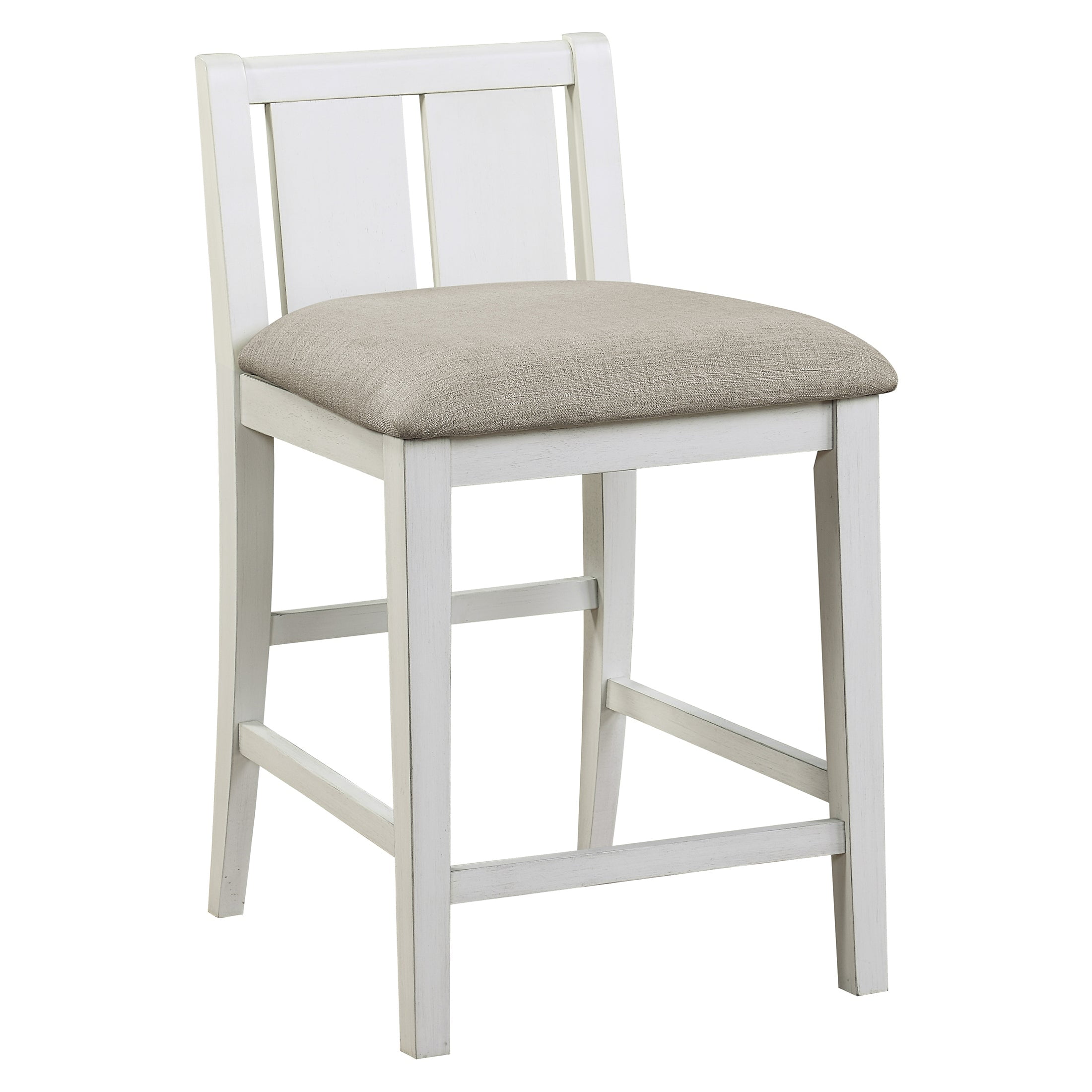 OakvillePark Malbons 3-Piece Pack Counter Height Dining Set, Gray/White