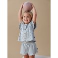 thumbnail image 3 of Modern Moments by Gerber Toddler Girl Organic Wide Leg Short, Sizes 12M-5T, 3 of 10