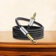 thumbnail image 5 of Cable de audio para guitarra TRS de 3,5 mm a cable TS de 6,5 mm Cable mezclador macho a macho Cable auxiliar, 5 of 5