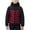Red, variant on Ruyang Teen Boys Winter Quilted Puffer Jacket Girls Padded Warm Coat Mock Neck Zip Up Lightweight Hooded Down Outerwear
