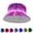 White, variant on LED Bucket Hat, USB Rechargeable Rave Party Hats for Men Women, Unisex Light up Fisherman Cap