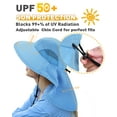 thumbnail image 5 of Sun Blocker Adventure hat UPF 50+ rated Outdoor hat Wide brim with Back flap, 5 of 6