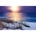 thumbnail image 3 of Jones, Mike 14x11 Black Modern Framed Museum Art Print Titled - Pensacola Moonrise, 3 of 5