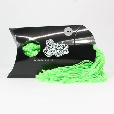 Twisted Stringz Yo-Yo Strings - Polyester - Solid Thick YoYo String - 100 Pack (Green) price history on PriceWatchPro