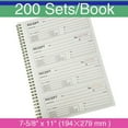 thumbnail image 5 of Business Documents Book for Commercial And Foreign Trade, English Sales Receipts And Property Rental Agreement Forms, Professional Multi-Purpose Office Transaction Records, 1 Notebook, 5 of 6