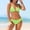 Green, variant on Women Swim Suit Bikini Tops and Bottoms Boho Bikini Bathing Suits for Women Bathing Suits Bathing Suit Women's Bikini Swimsuits V Neck Bikini Top Purple L