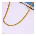 thumbnail image 3 of 18K Gold Galvanized Emulational Men Necklace, 3 of 5