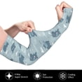 thumbnail image 3 of Goofa Cute Hippopotamus Pattern UV Sun Protection Arm Sleeves, UPF 50 Sports Cooling Arm Compression Sleeves for Men Women Teenager, 3 of 8