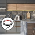 thumbnail image 5 of Wall Molding Trim, 32.8 ft x 0.6 Inch Peel and Stick Strip, Mirrored Black, 5 of 6