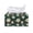 Christmas Poinsettia Pattern, variant on Chririnla PU Leather Tissue Box Cover, Green Skull Camouflage Rectangle Tissue Box Cover Home Decor with Buttons Decorative Organizer for Bathroom Bathroom Vanity