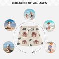 thumbnail image 6 of FORMRS Boys Swim Trunks Quick Dry Mesh Liner Boardshorts Sizes XS-XL, Beige Christmas Gift Pattern, 6 of 7