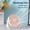 Pink, variant on Desktop Fan, USB 3-Speed & Wall Mountable, Mini Electric Fan for Office Dorm Room, Wide Angle Airflow, Type-C Rechargeable, Quiet Personals Cooling Circulator