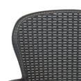 thumbnail image 4 of vidaXL Garden Chair 2 pcs with Cushion Brown Plastic Rattan Look, 4 of 4