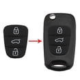 thumbnail image 2 of Almohadilla Goma 3 Botones para Kia Flip Remote Car Key Shell (sin Letra), 2 of 8