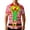 01 Pink 9, variant on Awdenio Mens T Shirts Summer Beach Casual Short Sleeve Button Down Shirts Novelty Print Tropical Beach Shirts