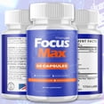 thumbnail image 3 of Focus Max Advanced Brain Support Formula Supplement FocusMax 120 Capsules, 3 of 8